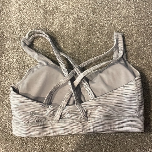 Grey Wash LULULEMON Sports Bra - Picture 2 of 3